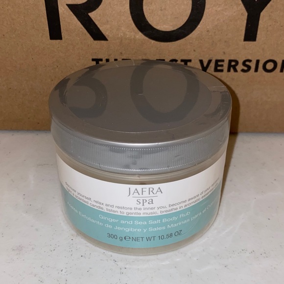 JAFRA Bath & Body Ginger Sea Salt Body Rub Jafra Spa Poshmark